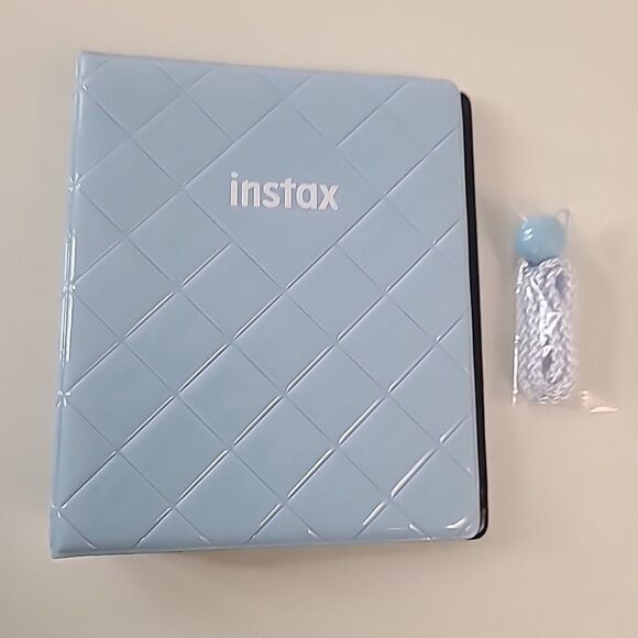 Fujifilm Instax Mini 7S Instant Camera Light Blue with Case, Film